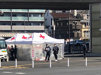 献血呼び込みボランティア