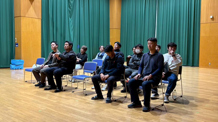 【11月例会】いざ周年へ～ドミノ倒しチャレンジ～